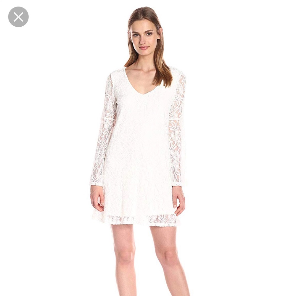 Nordstrom Socialite Bell Sleeve Swing Dress